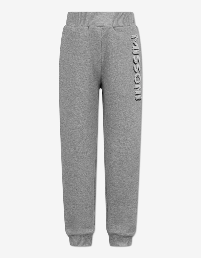 Boys Logo Joggers in Grey