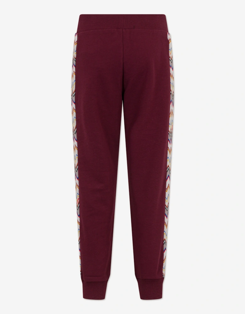 Boys Logo Joggersin Purple