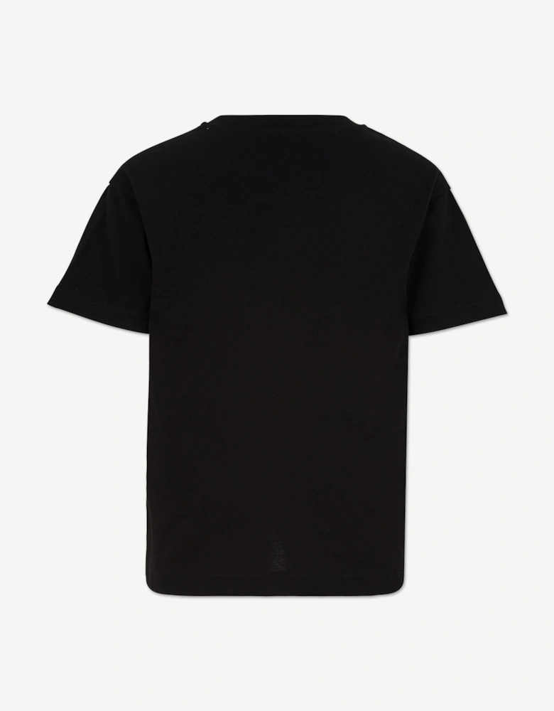 Boys Logo T-Shirt in Black