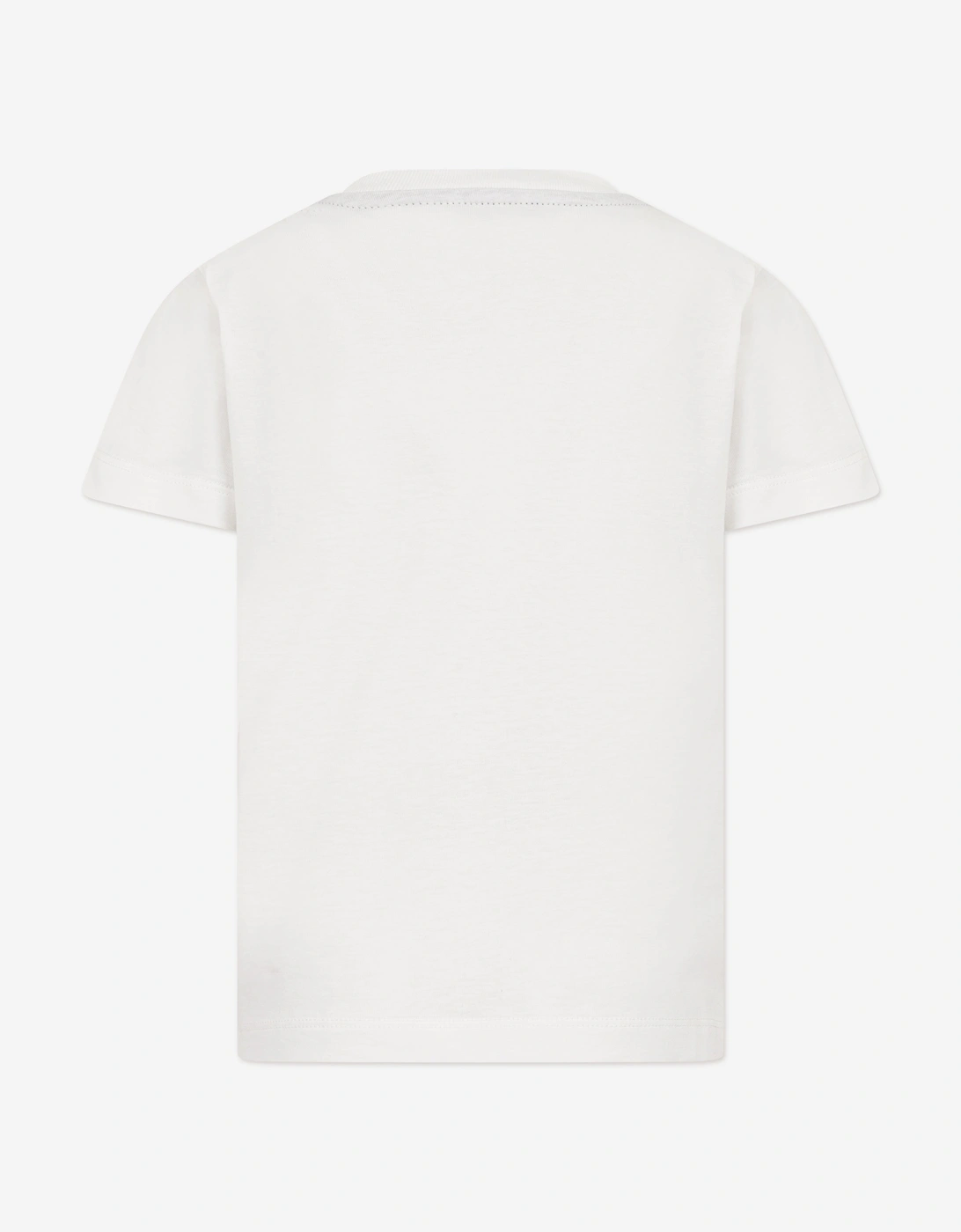 Girls Logo T-Shirt in Ivory