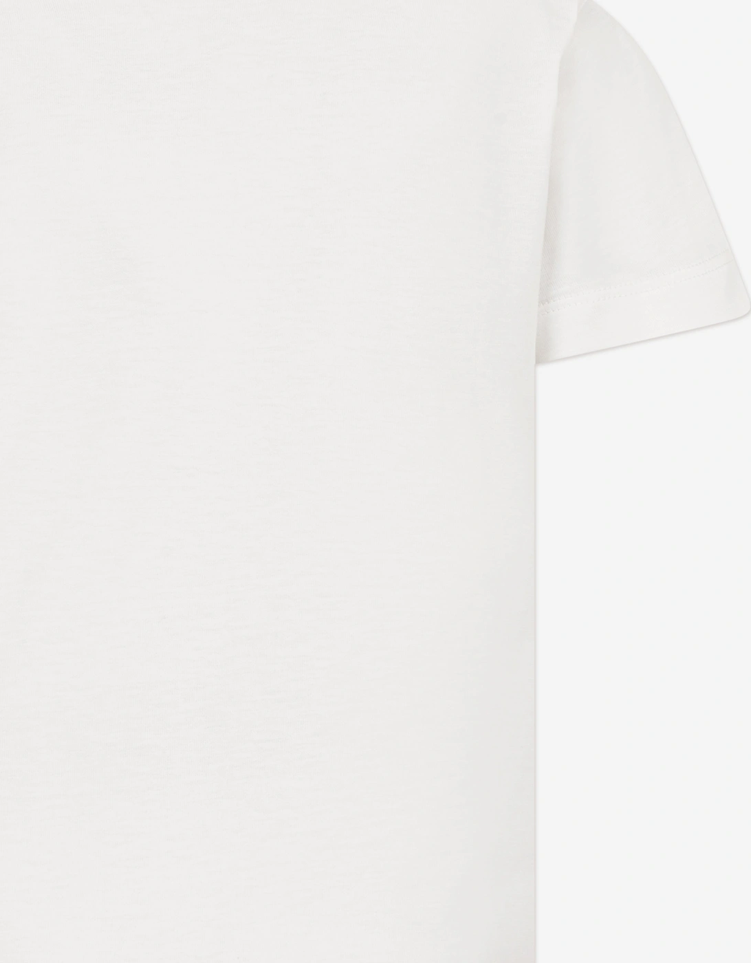 Girls Logo T-Shirt in Ivory