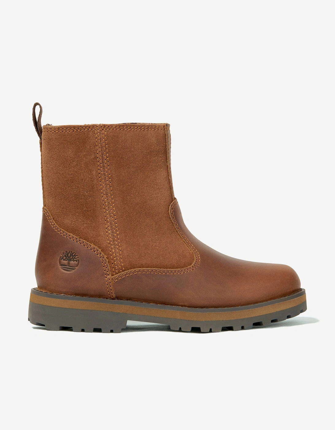 Kids Courma Mid Warm Lined Boots in Brown, 5 of 4