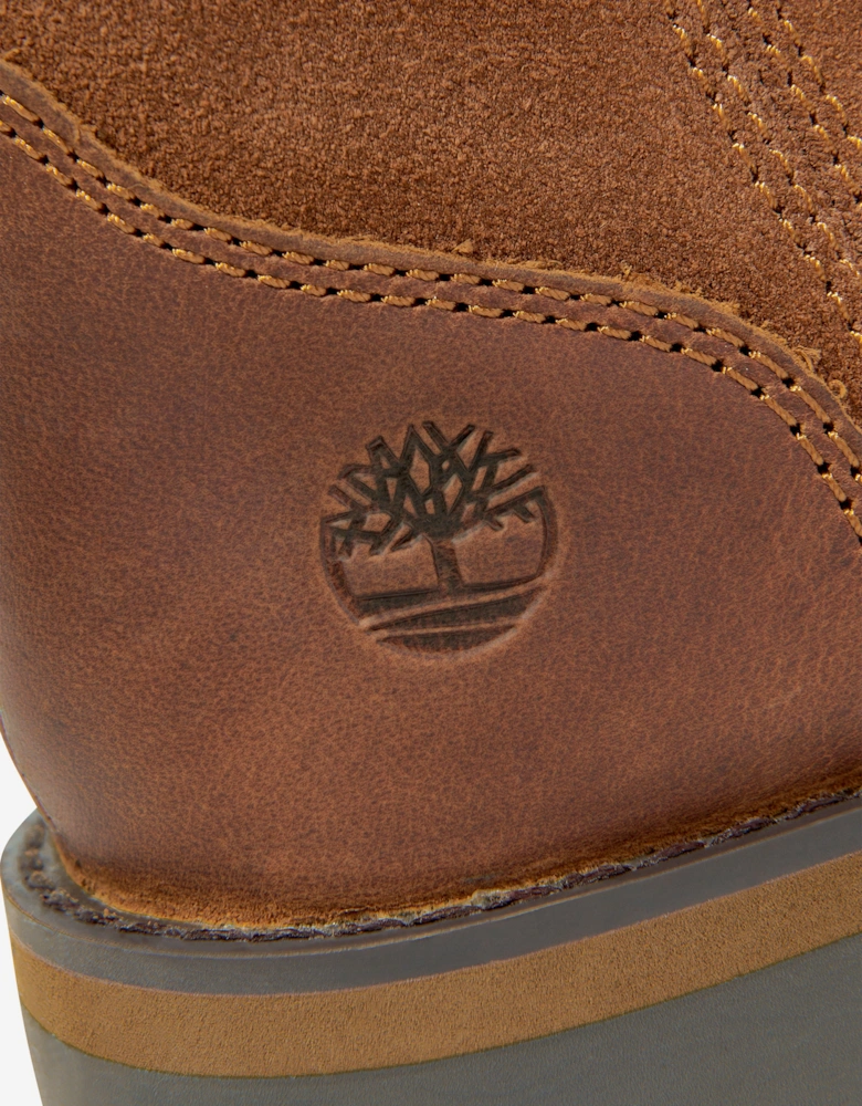 Kids Courma Mid Warm Lined Boots in Brown