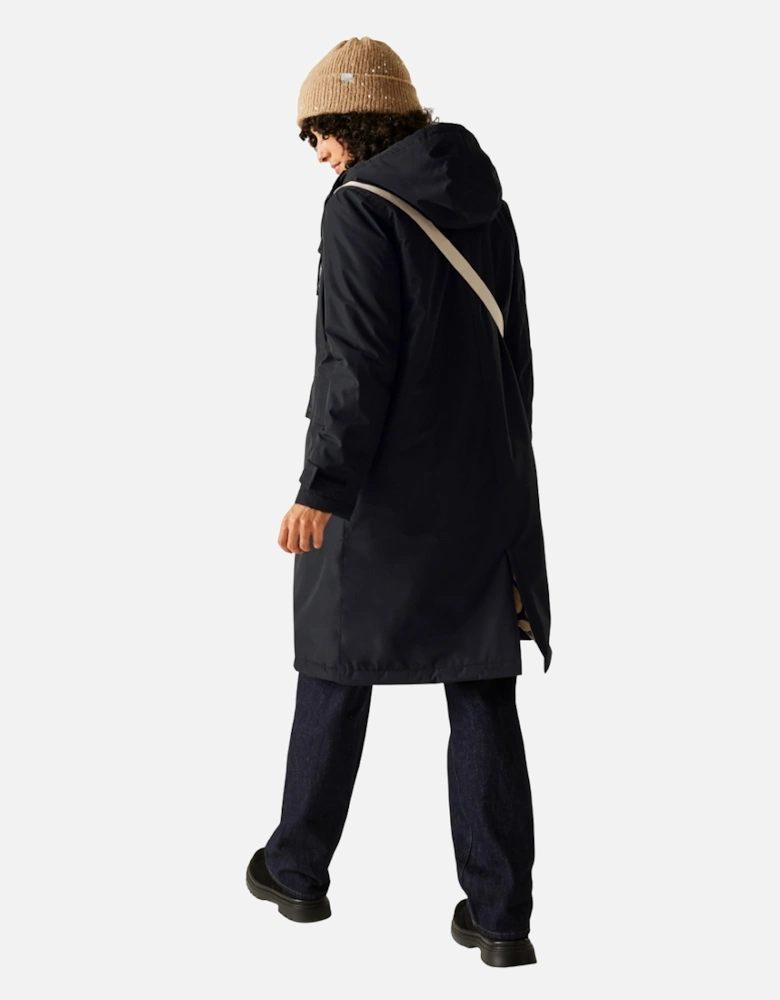 Womens/Ladies Orla Kiely Wiggle Long Length Waterproof Jacket