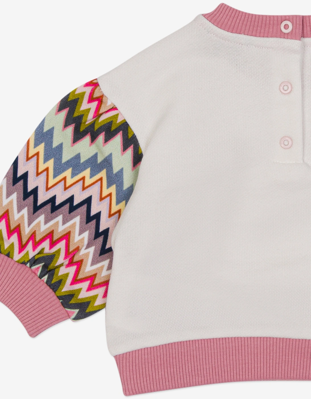 Baby Girls Logo Sweatshirt in Ivory