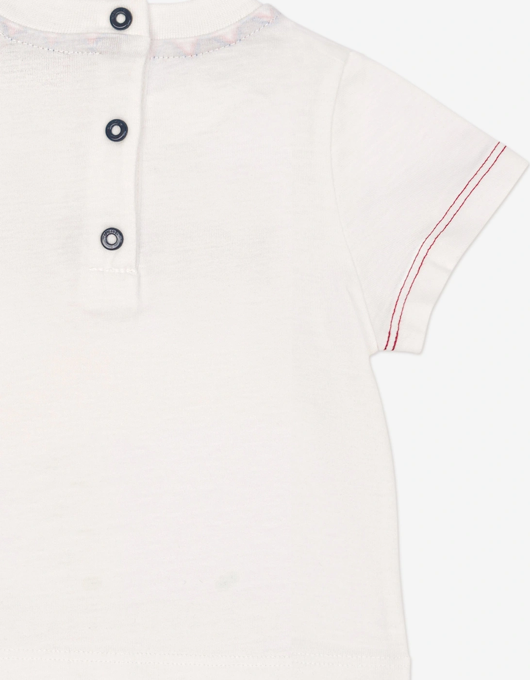 Baby Boys Logo T-Shirt in Ivory