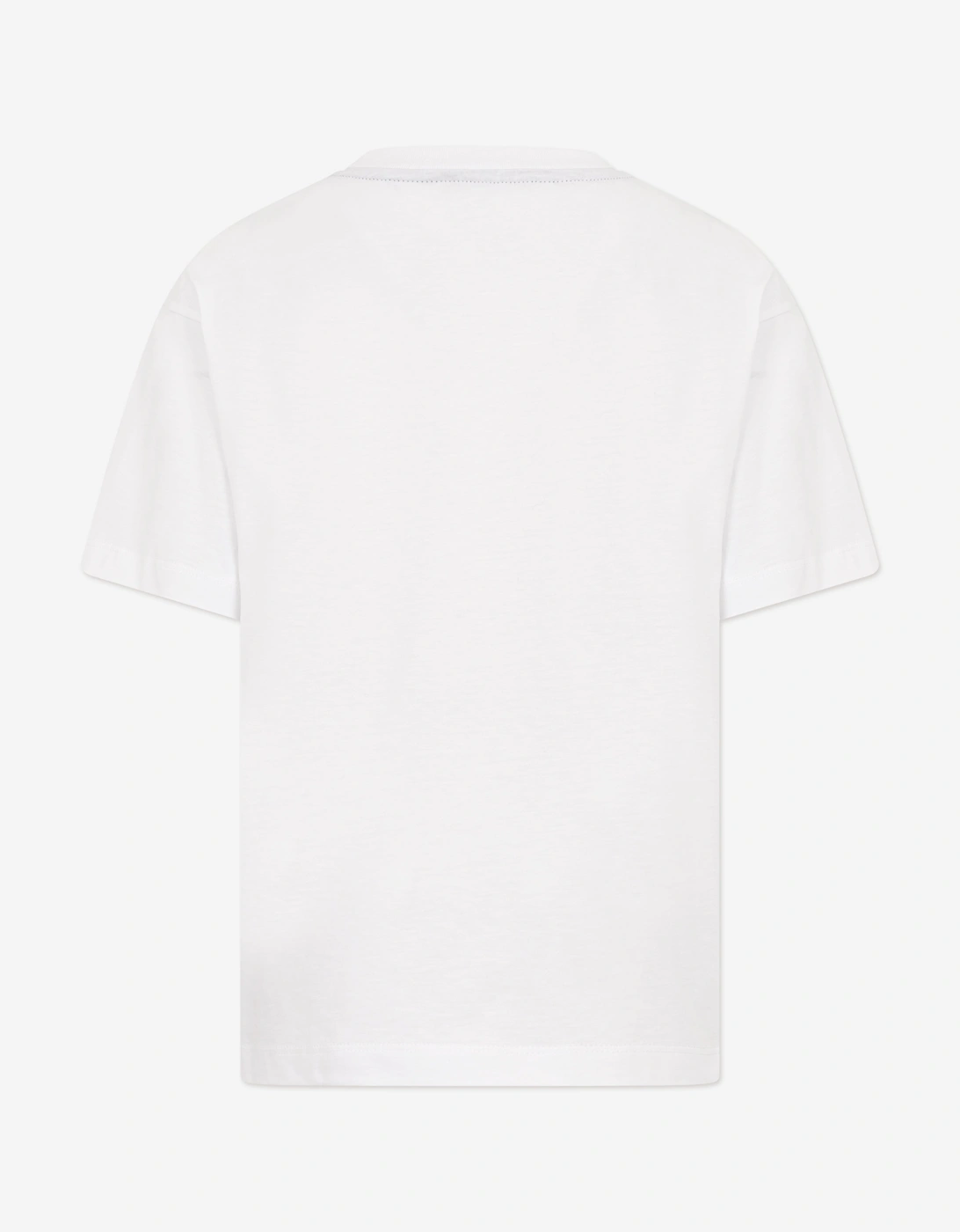Boys Zigzag Logo T-Shirt in White