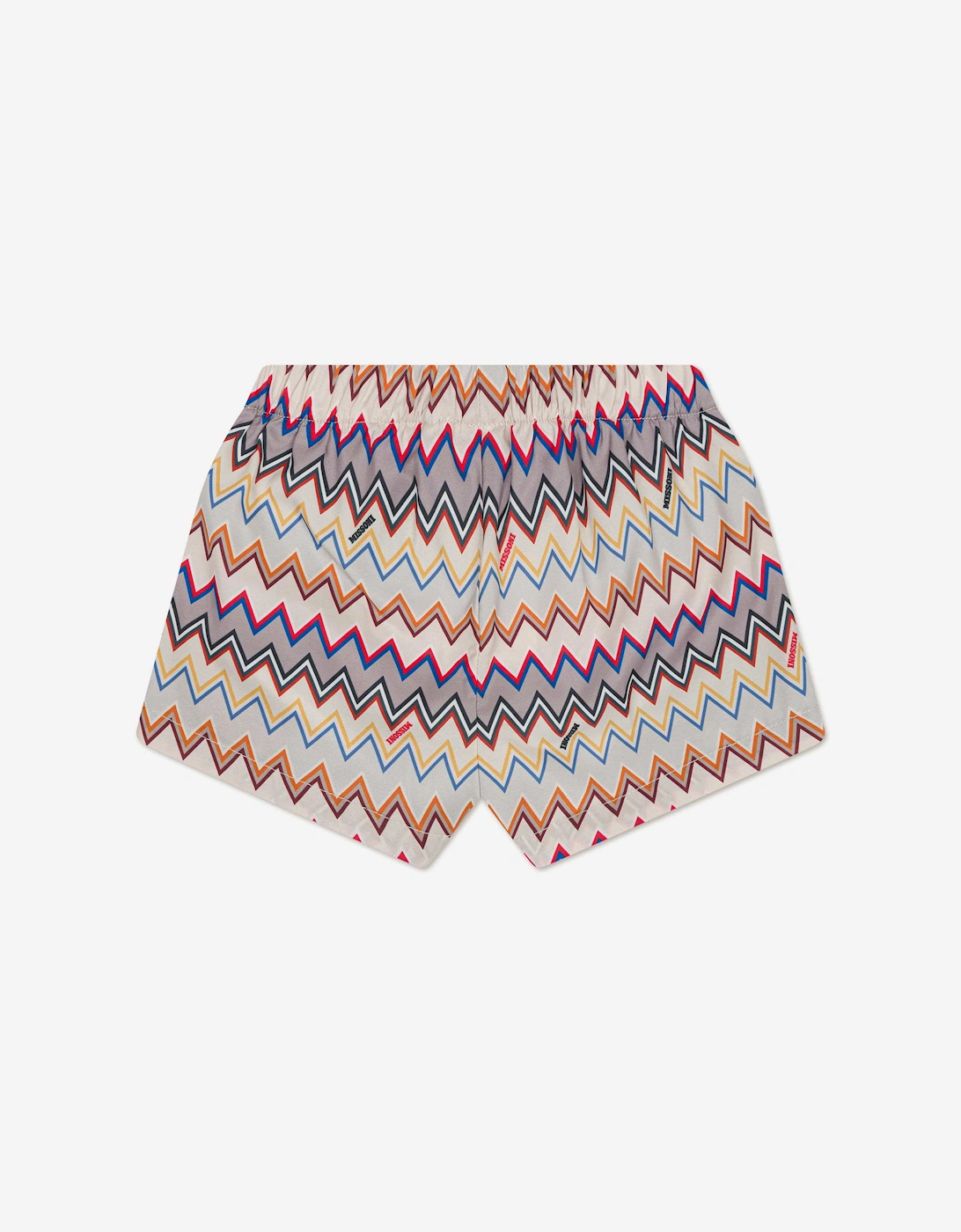 Baby Boys Zigzag Swim Shorts in Multicolour