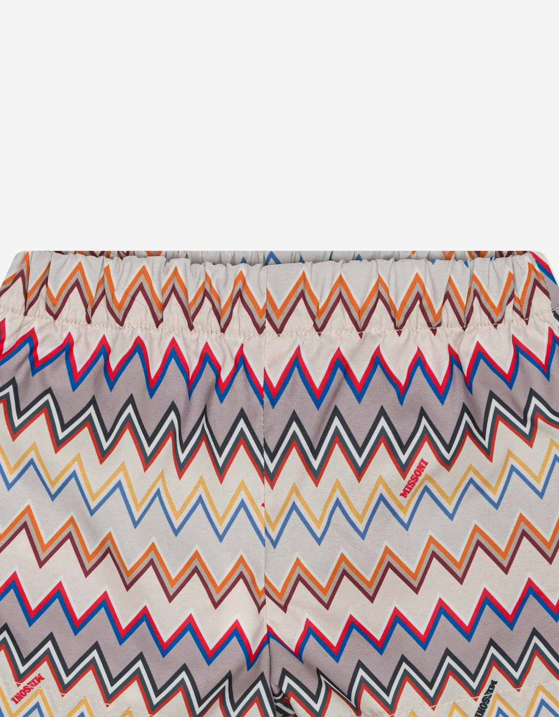 Baby Boys Zigzag Swim Shorts in Multicolour