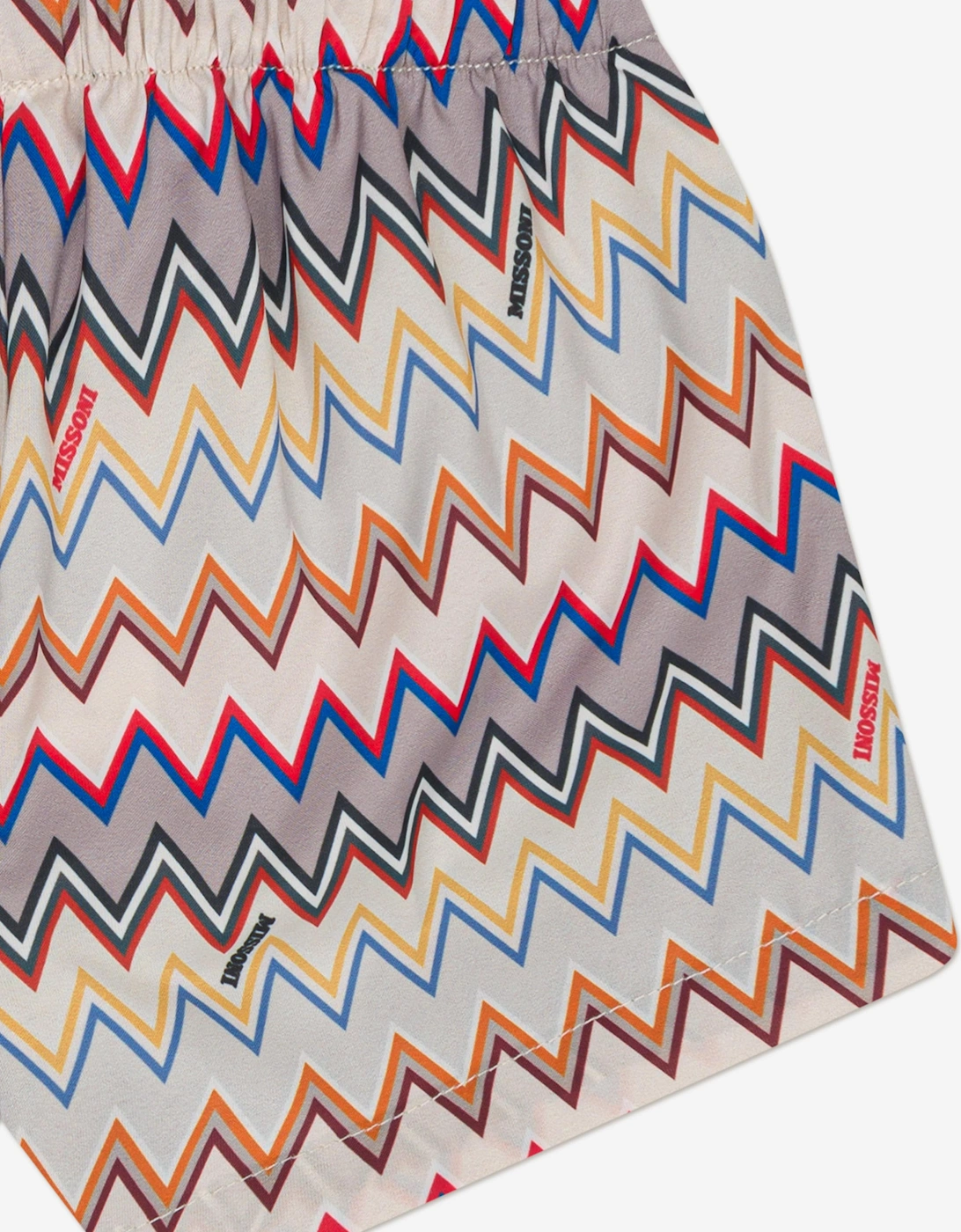 Baby Boys Zigzag Swim Shorts in Multicolour