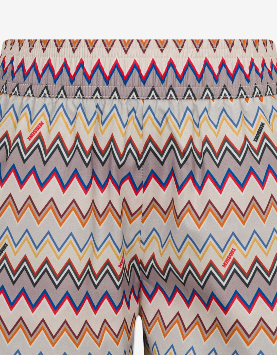 Boys Zigzag Swim Shorts in Multicolour