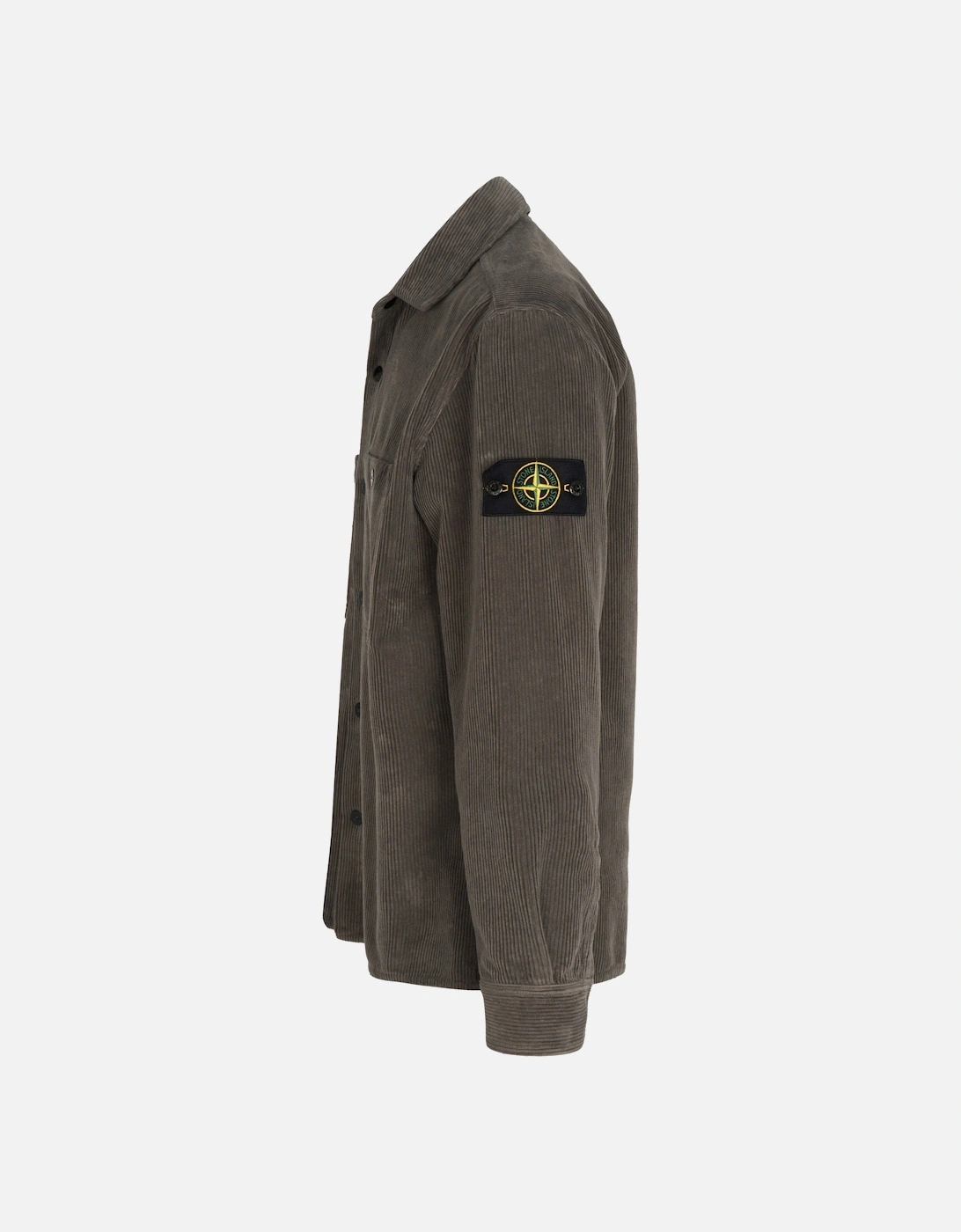 S0212 Corduroy Overshirt Grey