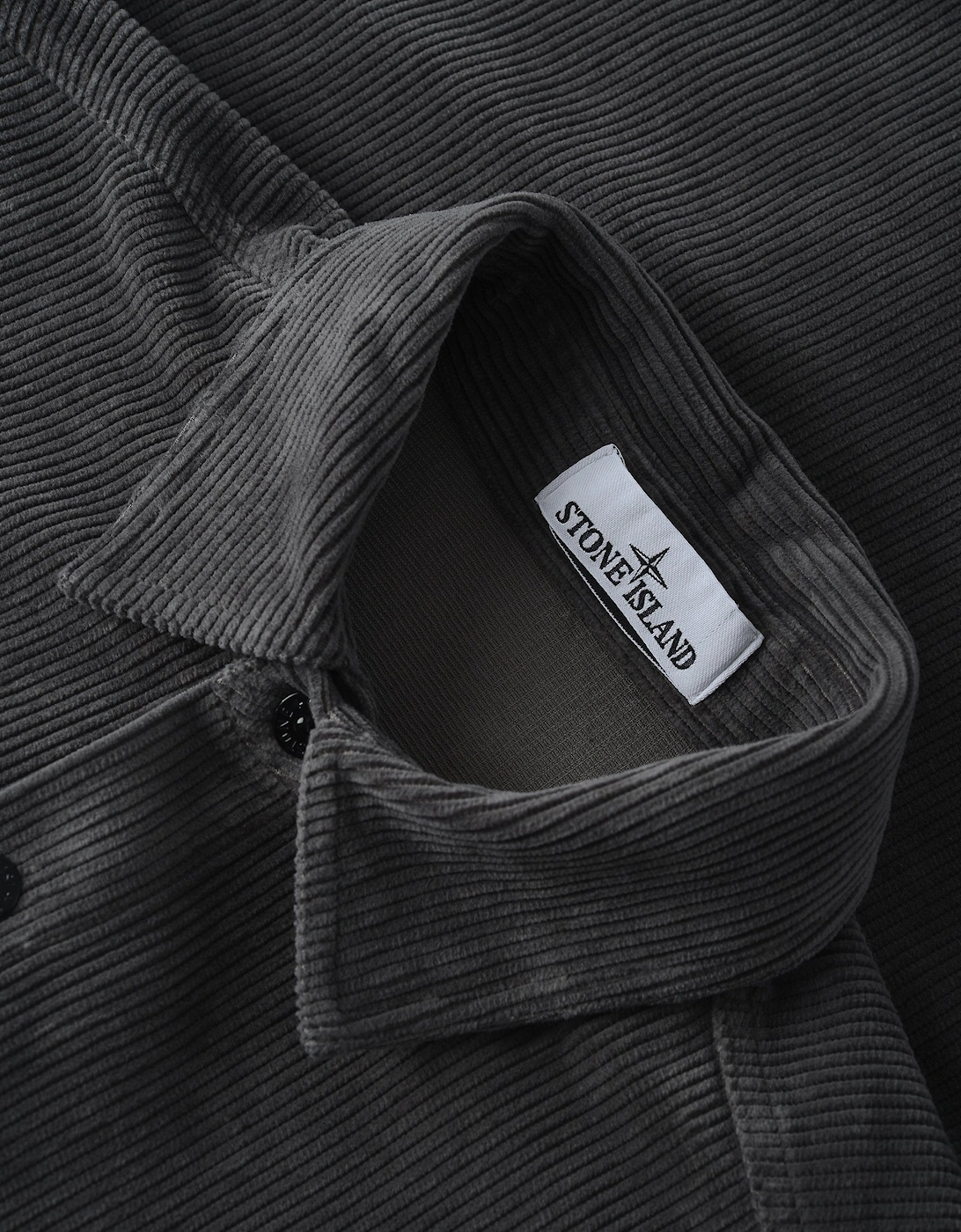 S0212 Corduroy Overshirt Grey