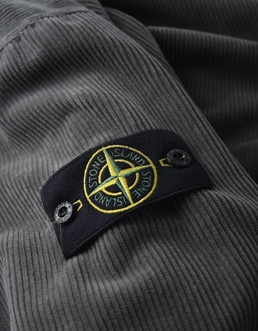 S0212 Corduroy Overshirt Grey