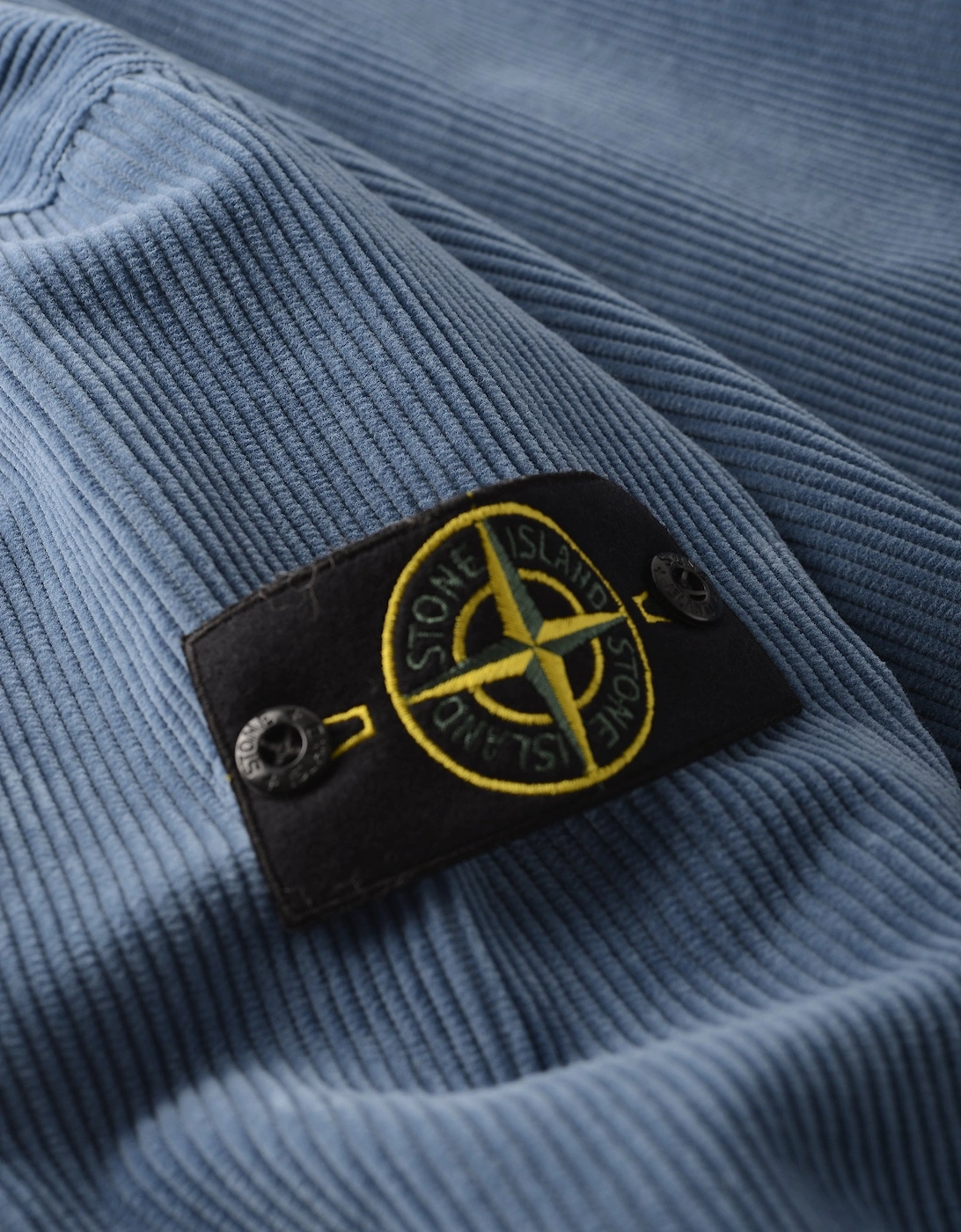 S0212 Corduroy Overshirt Blue