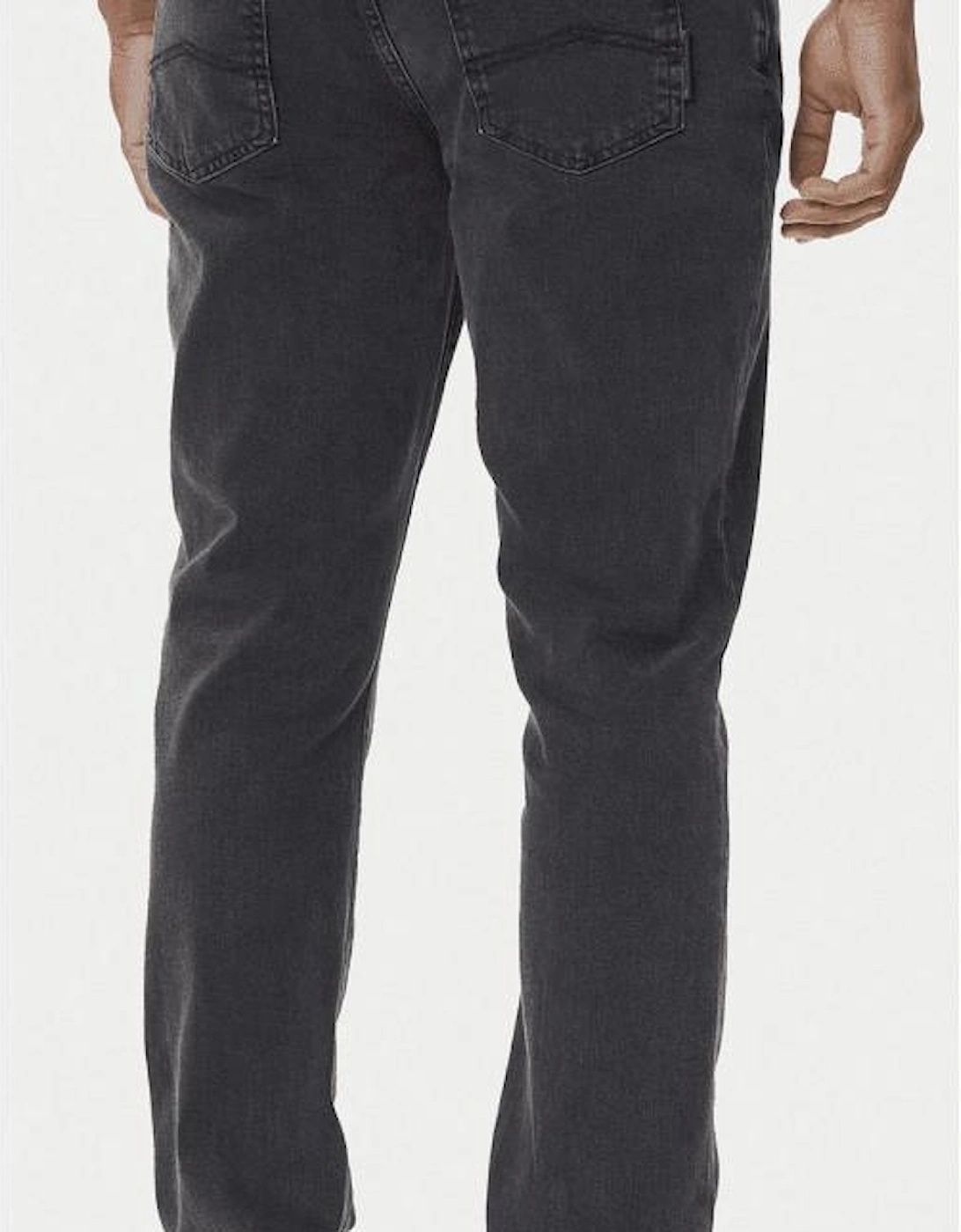 Slim Fit Dark Grey Jeans