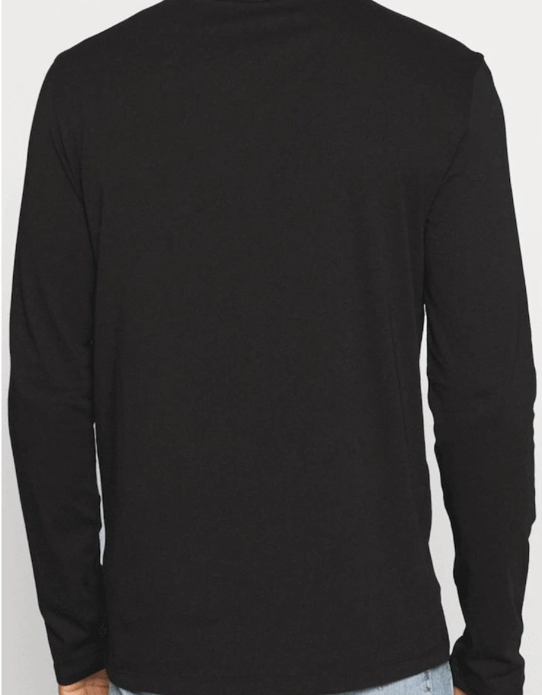 Graphic Logo Black Long Sleeve T-Shirt