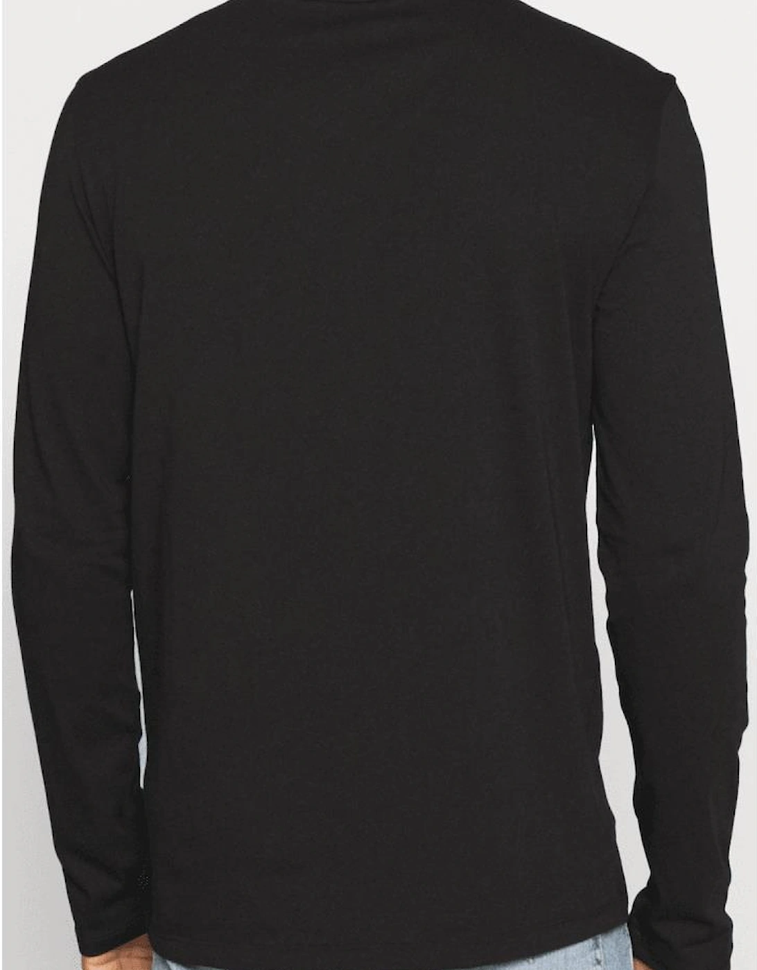 Graphic Logo Black Long Sleeve T-Shirt