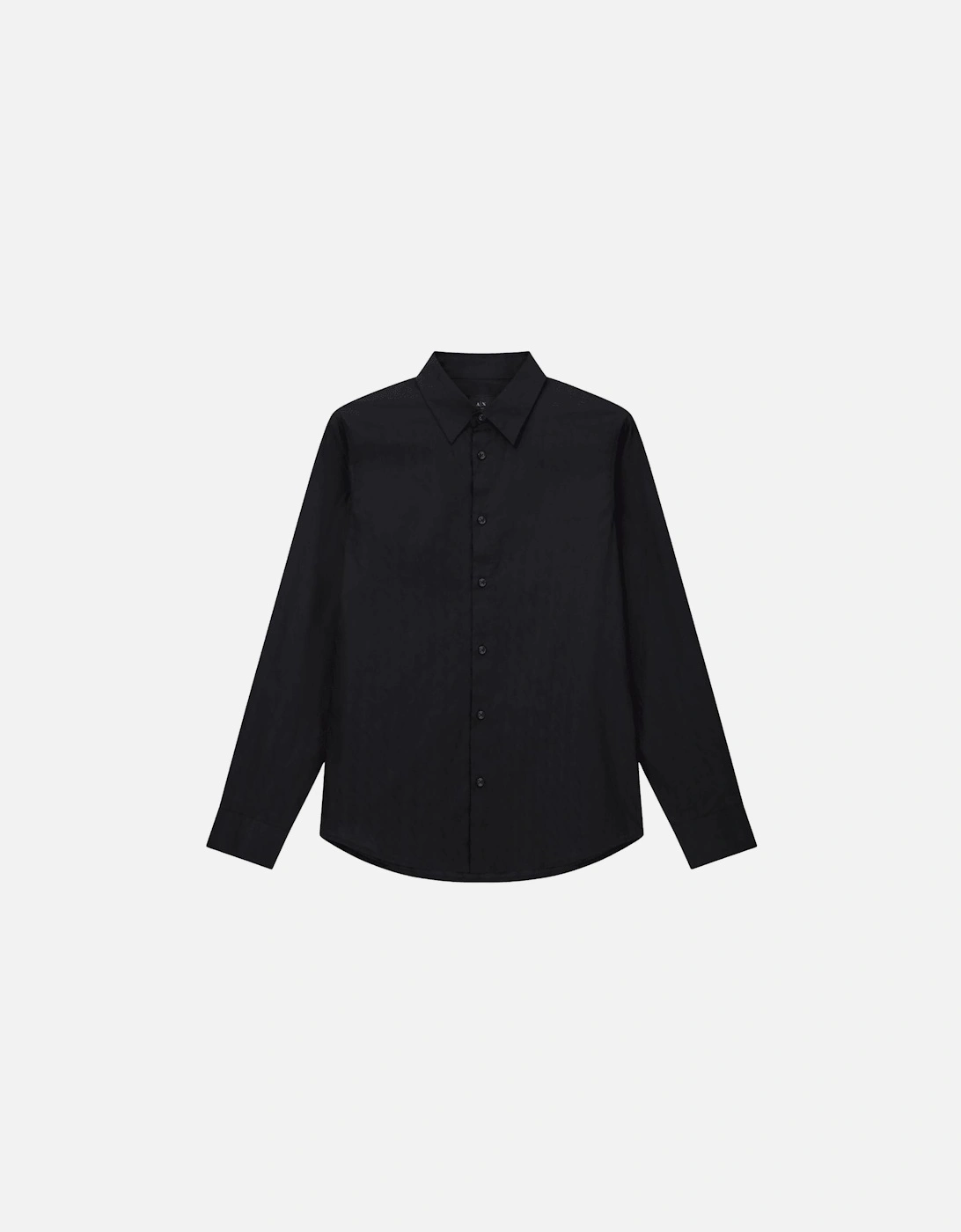 Jacquard Monogram Logo Black Shirt, 4 of 3