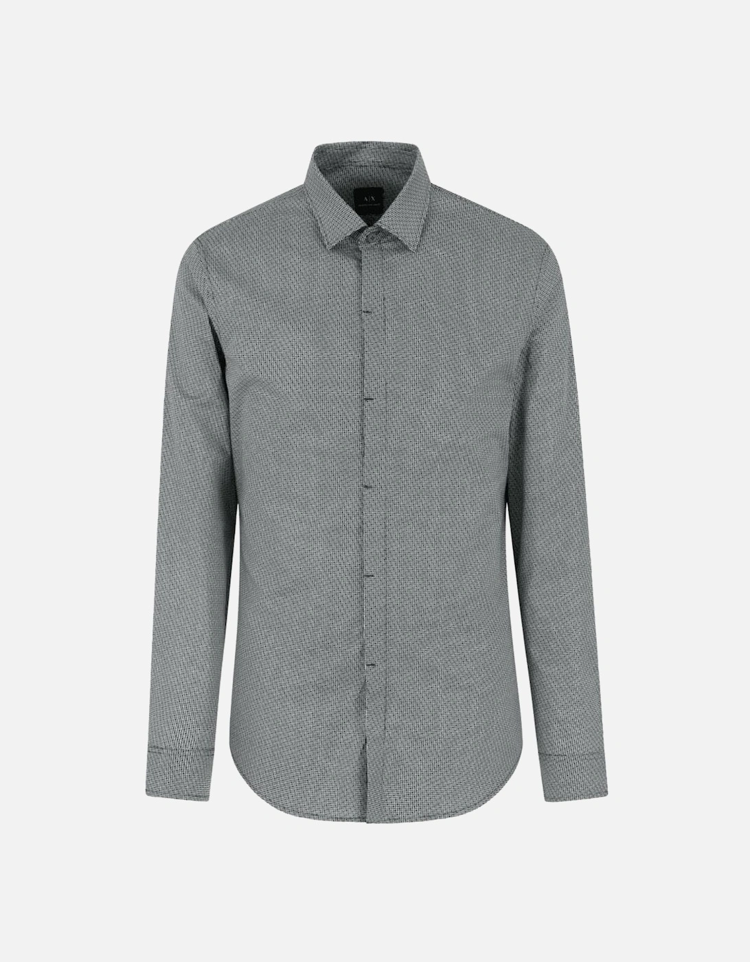 Slim Textured Brown Shirt, 4 of 3