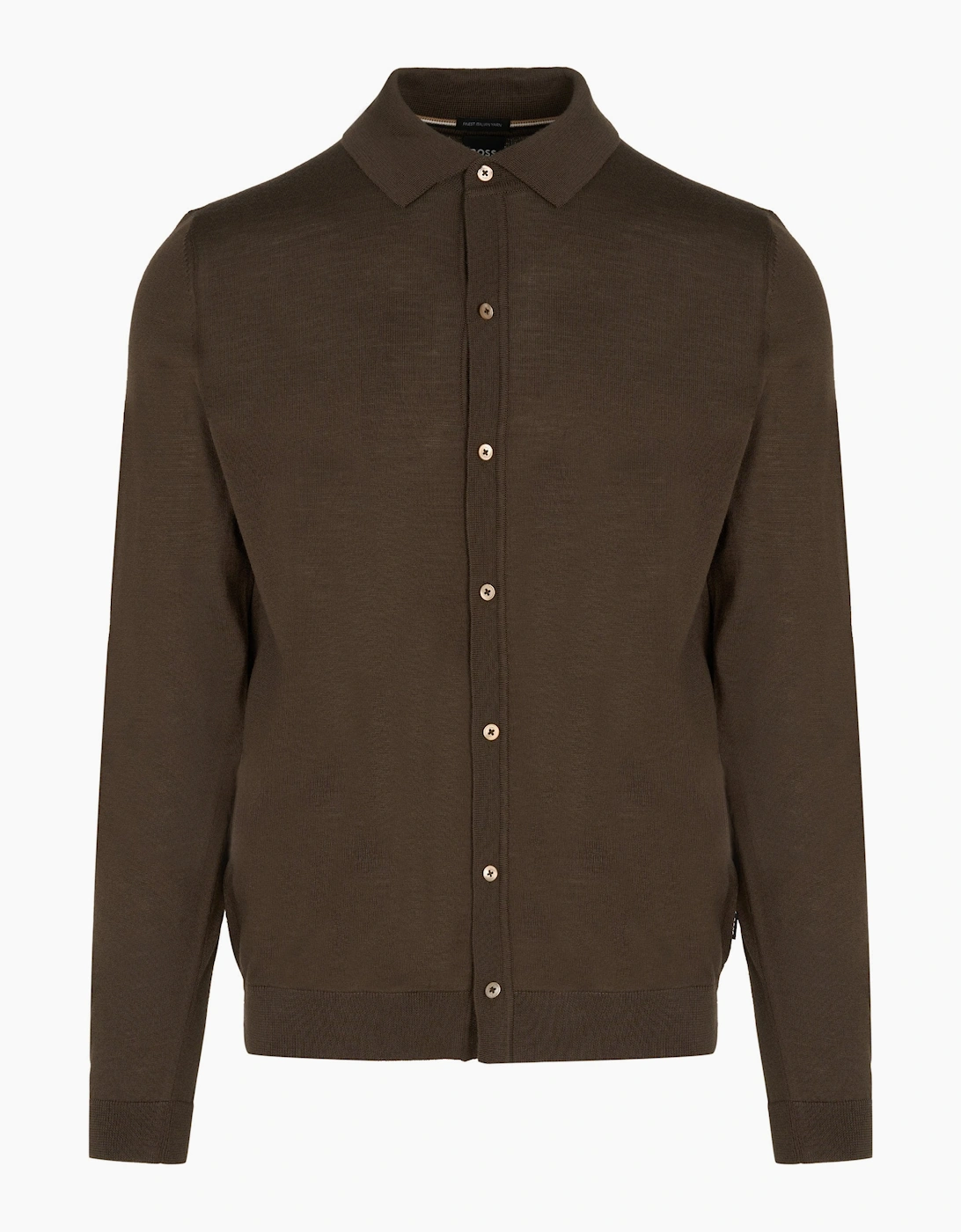 Hugo Boss Men's Helbert Sweater Brown - Green - Size: S