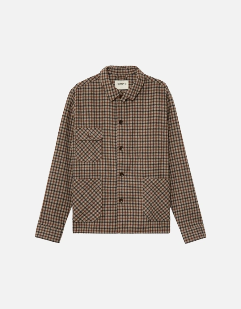 Check Wool Chore Jacket