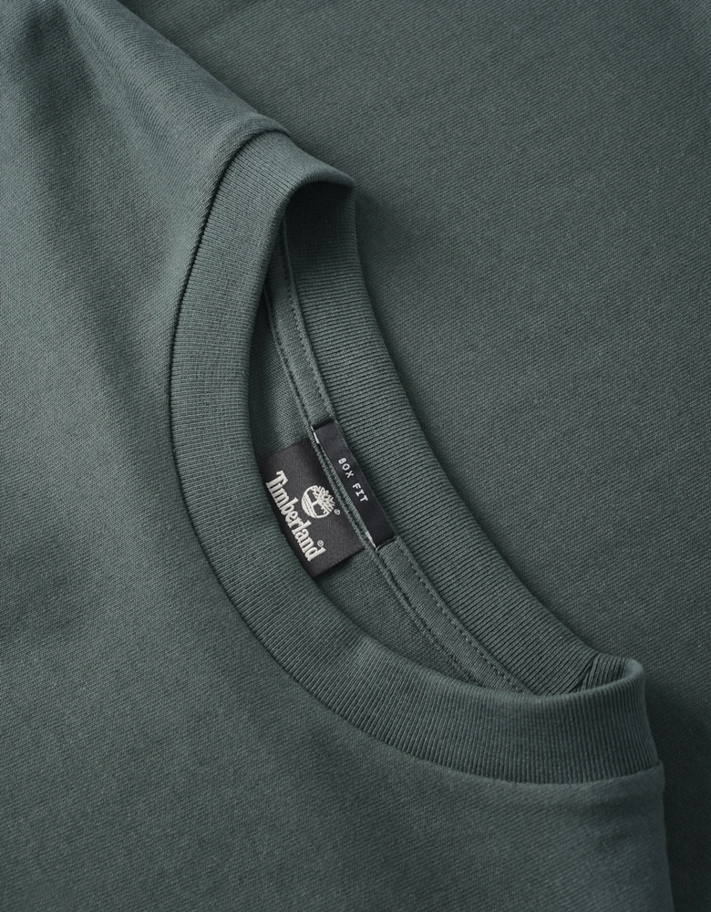 Graphic Cotton T-shirt Green