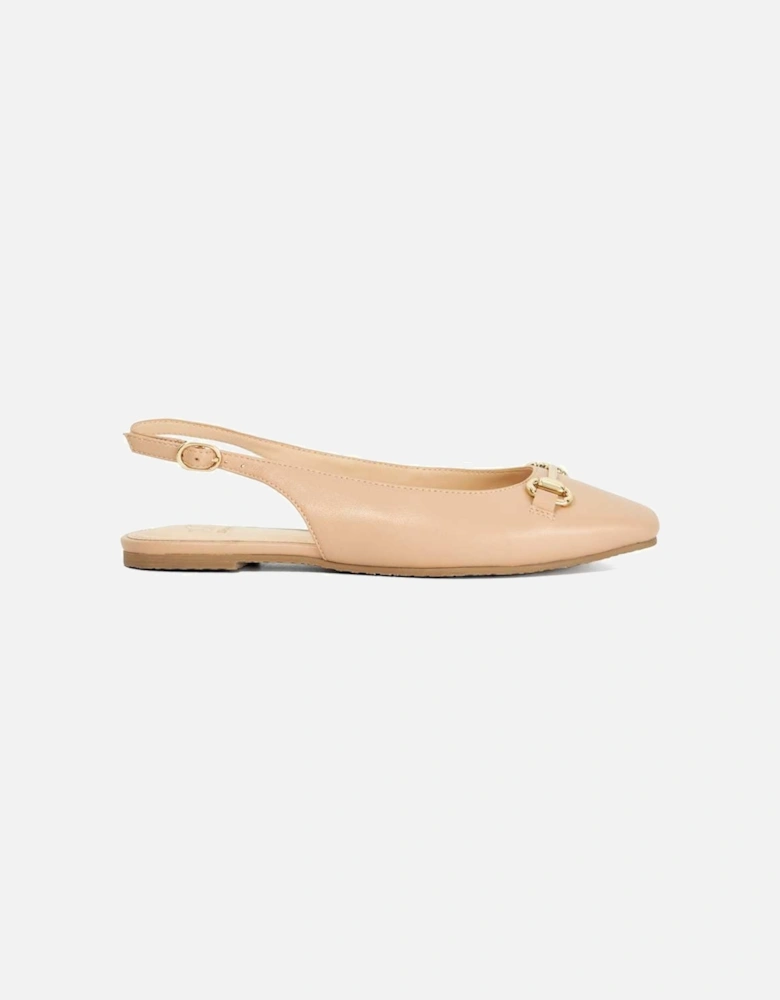 'Halleys' Leather Ballet Pumps