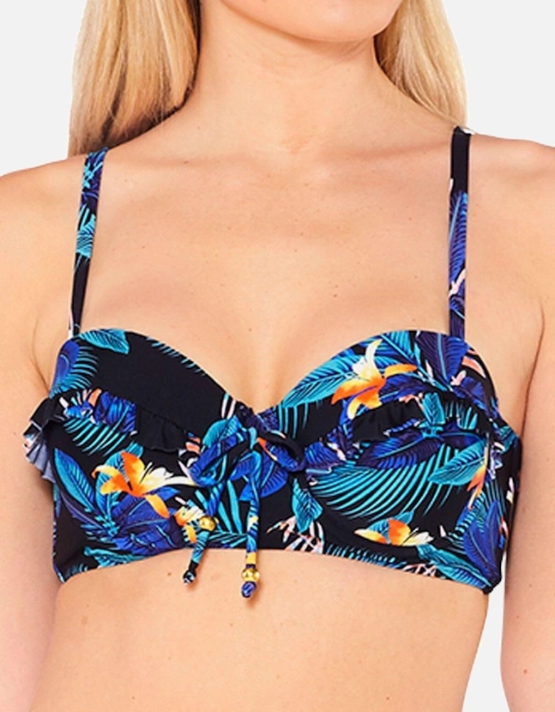 Underwired Frill Bikini Top