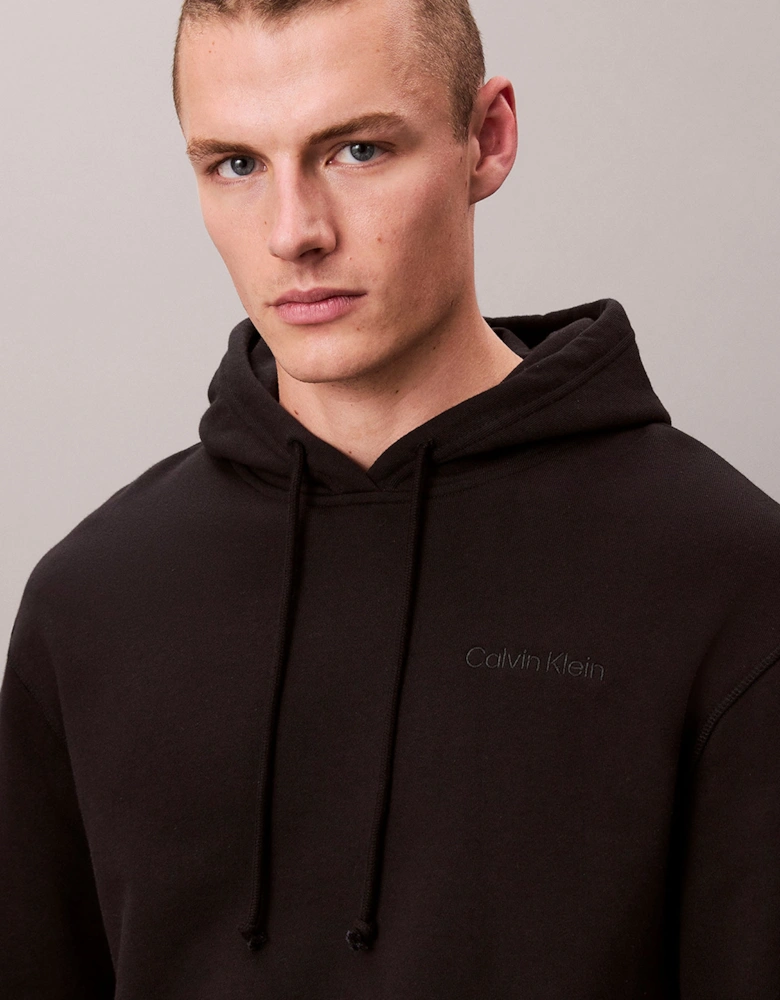 L/S HOODIE Mens Hoodie Black