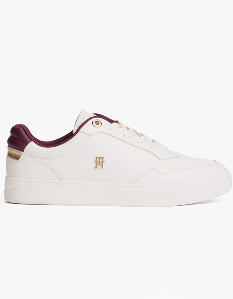 ELEVATED COURT SNEAK Womens Court Trainers Trainers Ancient White