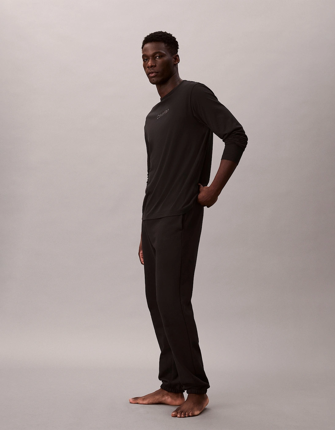 LS TEE JOGGER SET Mens Multicoloured