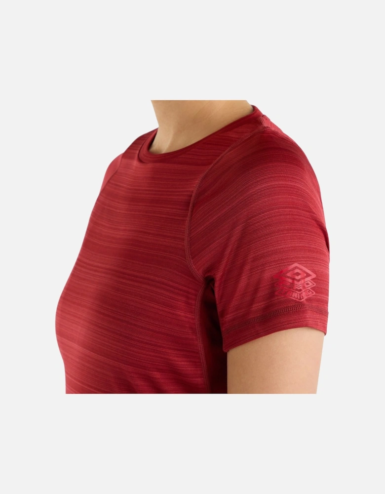 Womens/Ladies Pro Marl Polyester Training T-Shirt