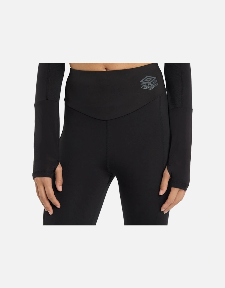 Womens/Ladies Pro Long-Sleeved Training Crop Top