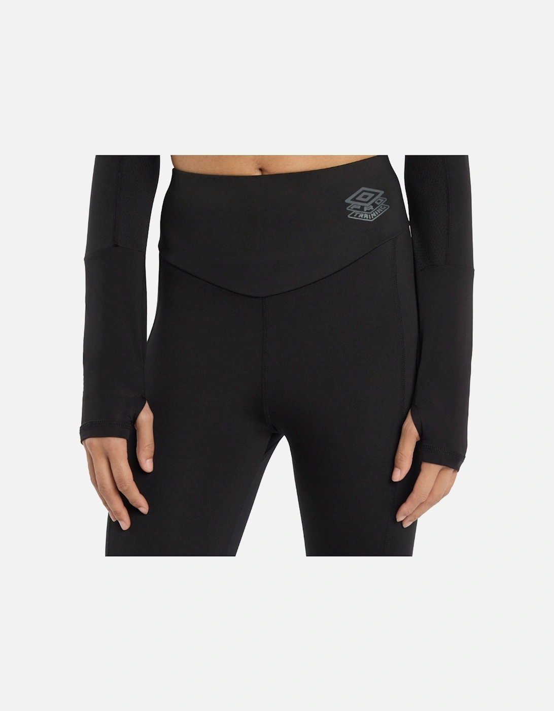 Womens/Ladies Pro Long-Sleeved Training Crop Top