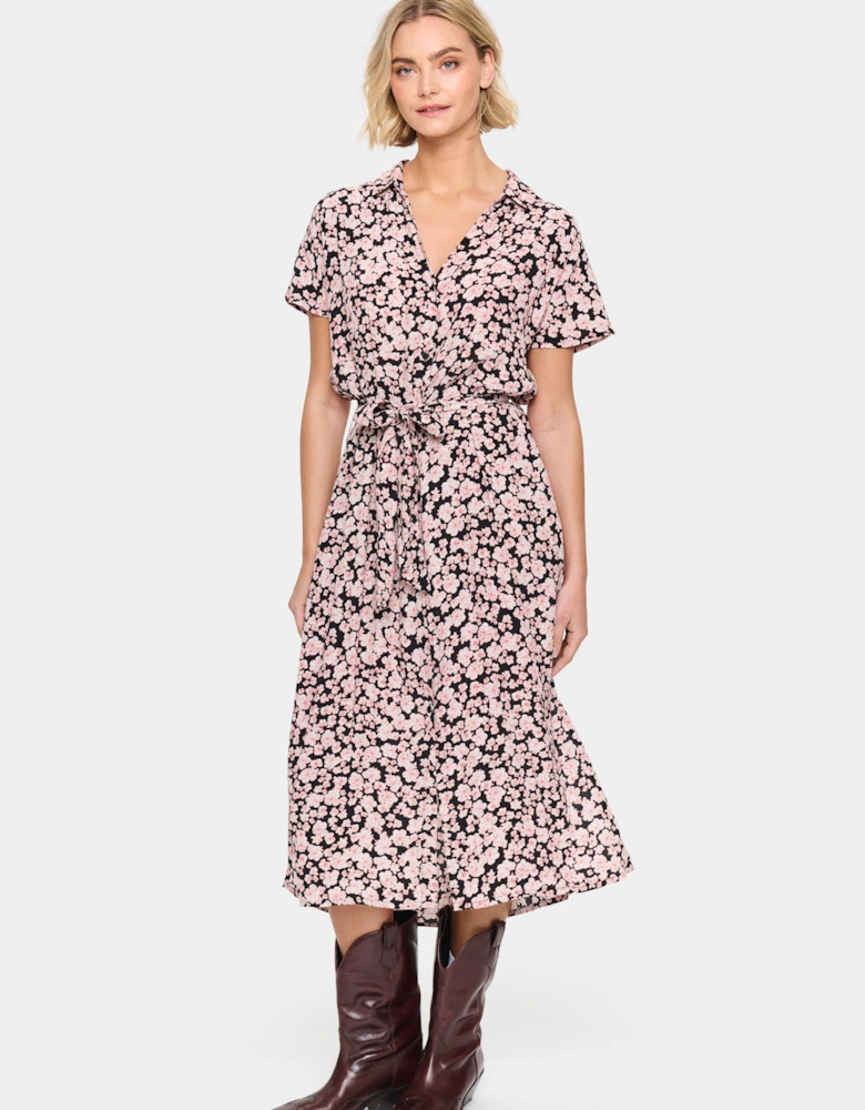 Blanca Short Sleeve Dress Floral