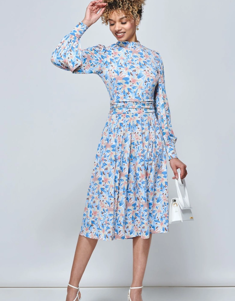 Vesper Long Sleeve Midi Dress