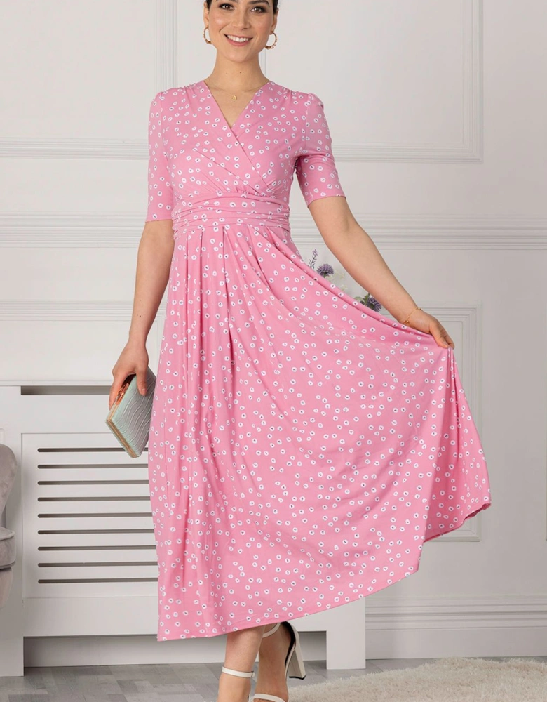Lyanna Wrap Front Maxi Dress