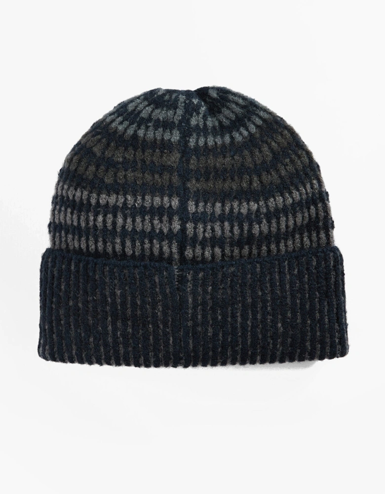 HARRAY Mens Beanie Navy/Basalt Blue