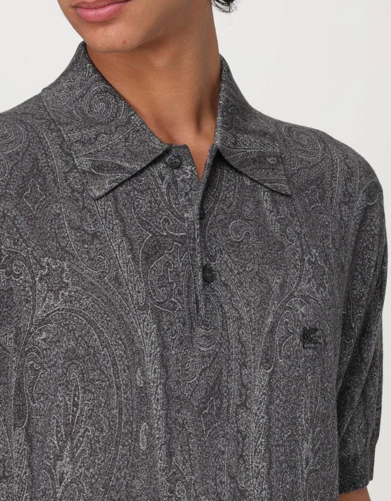 Paisley Polo Shirt Short Sleeve