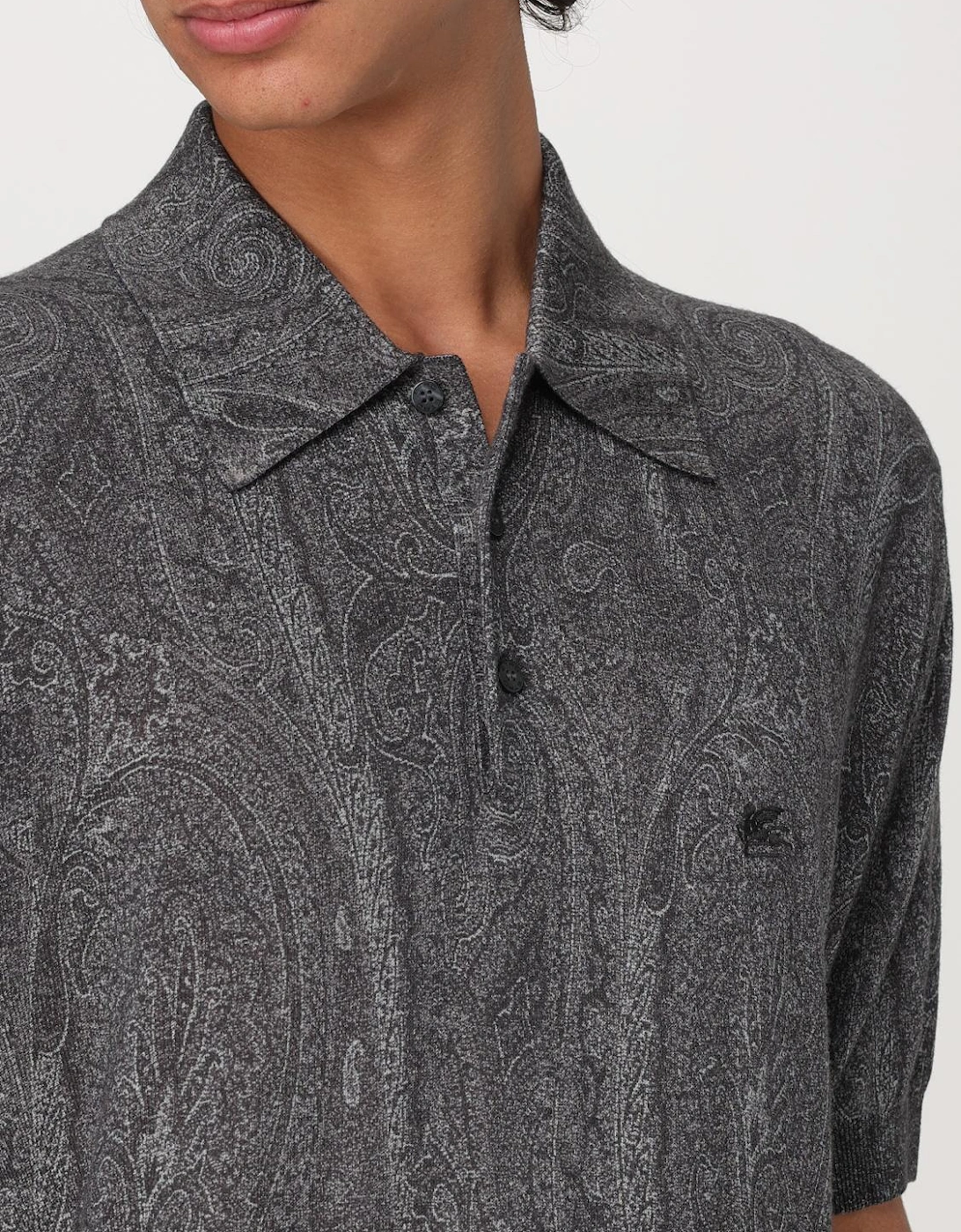Paisley Polo Shirt Short Sleeve