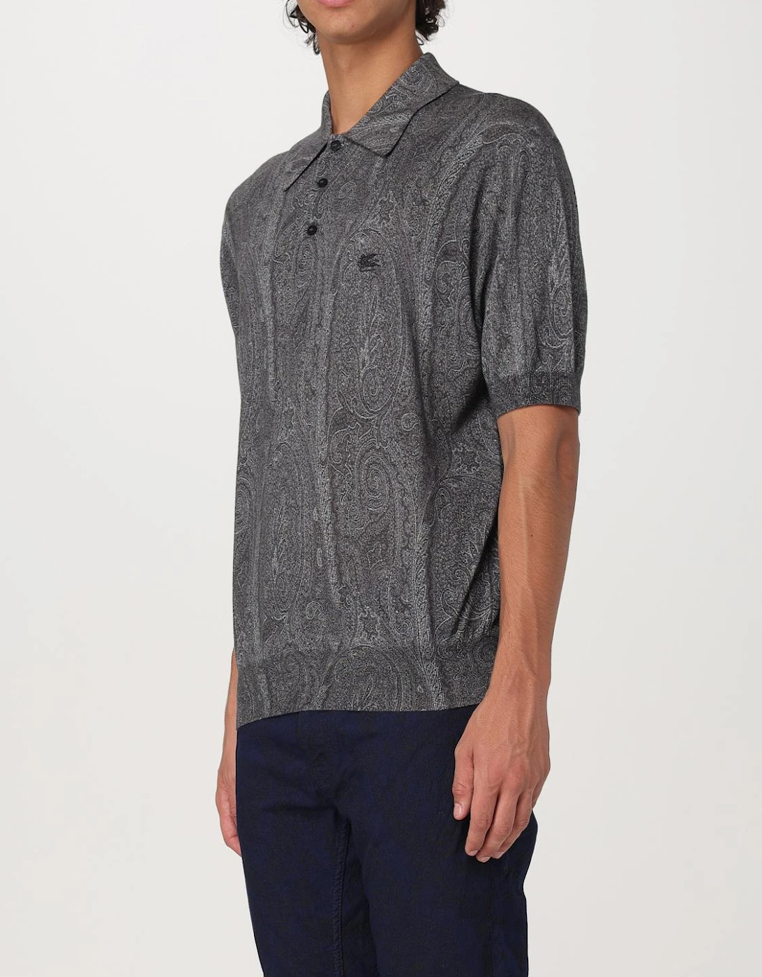 Paisley Polo Shirt Short Sleeve