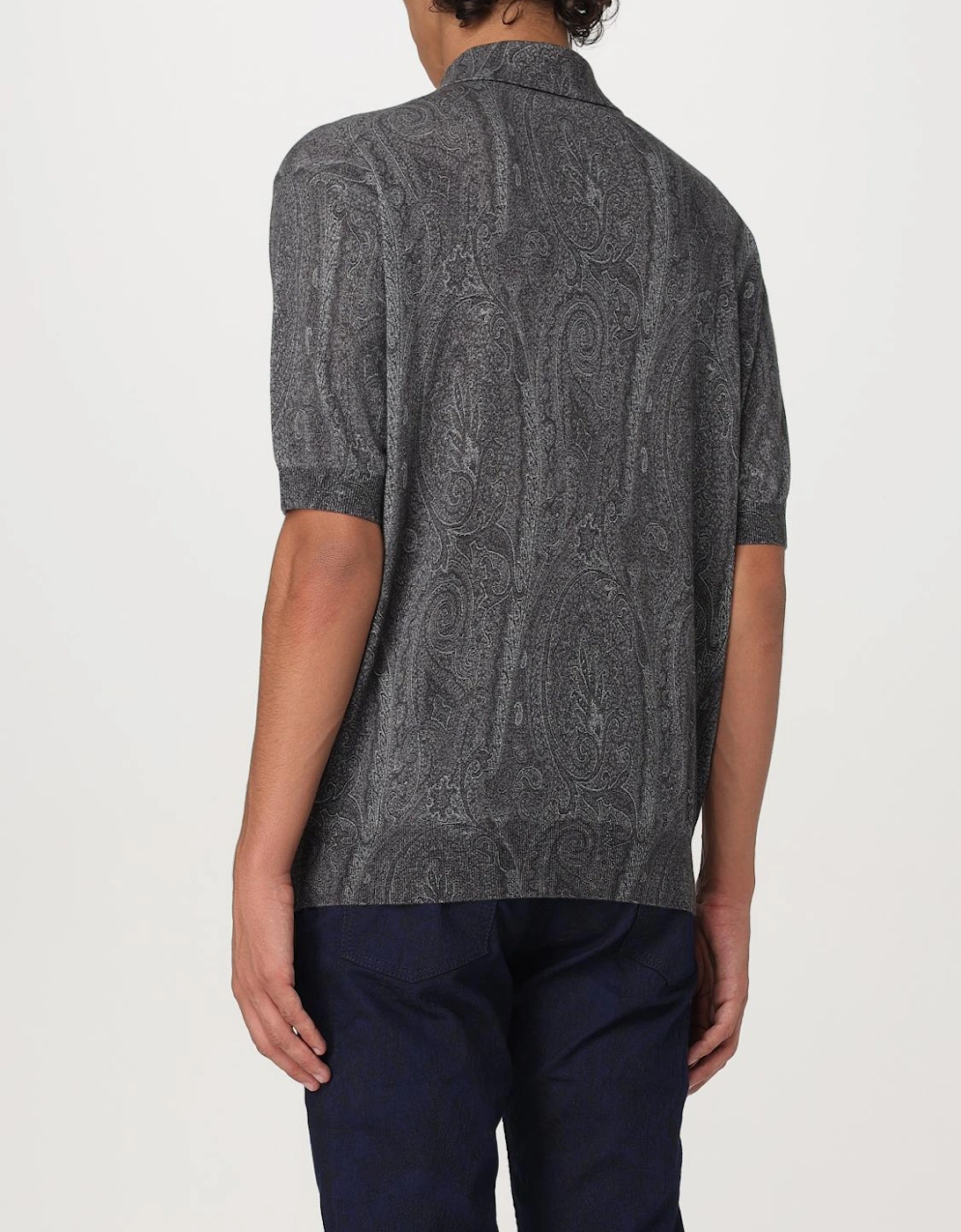 Paisley Polo Shirt Short Sleeve