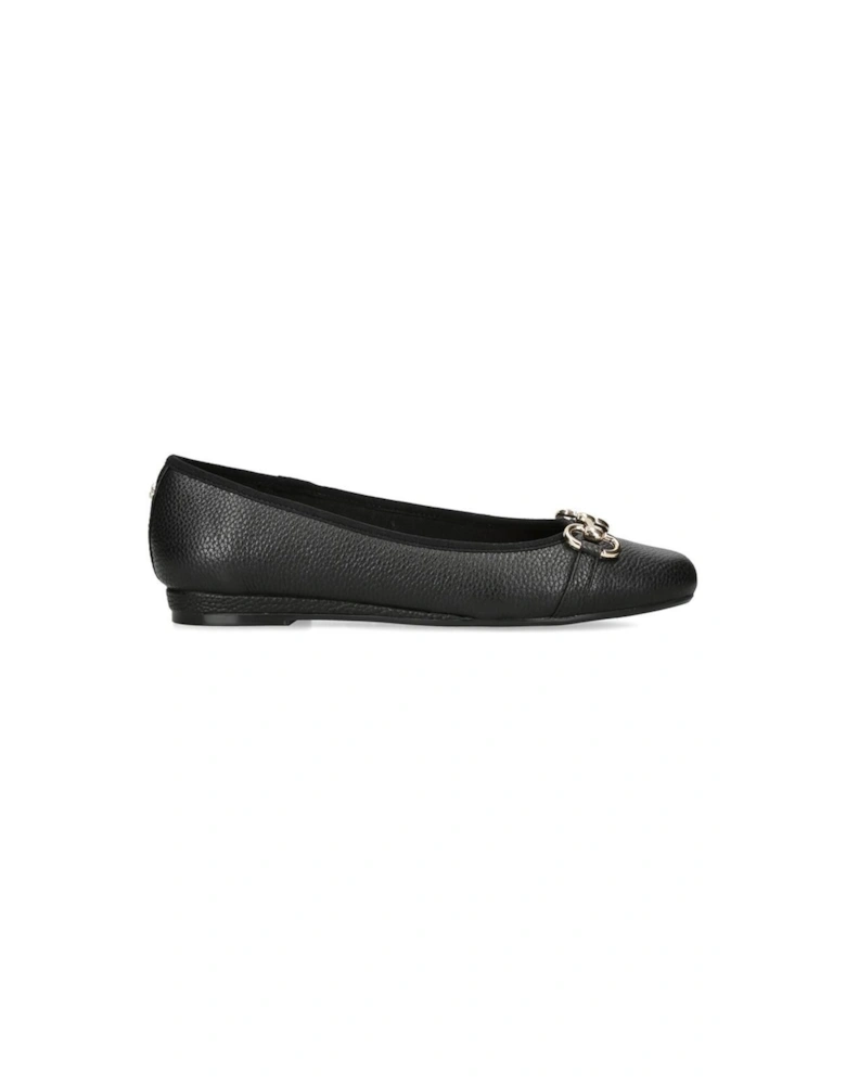 'Click Ballet' Leather Sandals