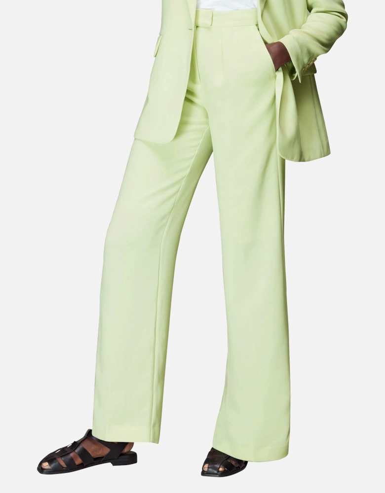 Bella Pleat Front Trouser Plain