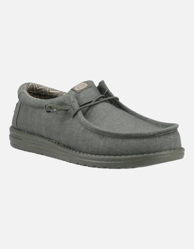 Wally Stretch Canvas Mens Shoes