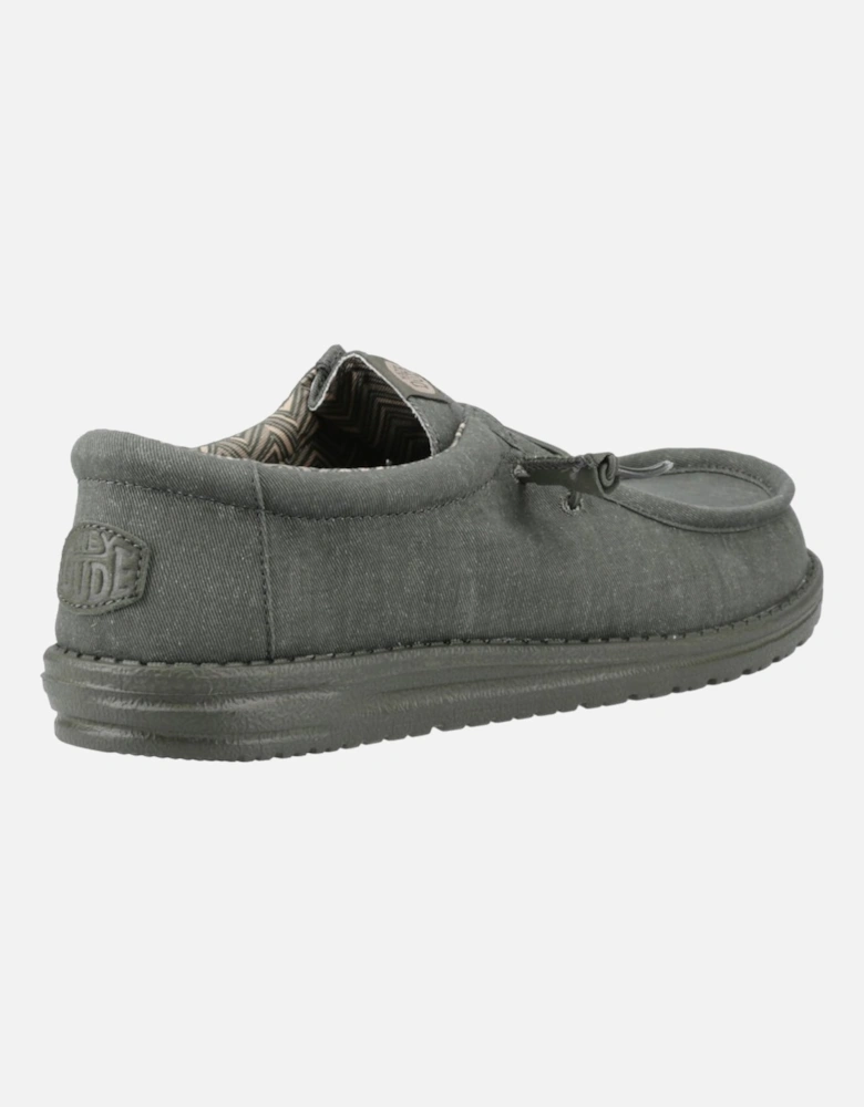 Wally Stretch Canvas Mens Shoes