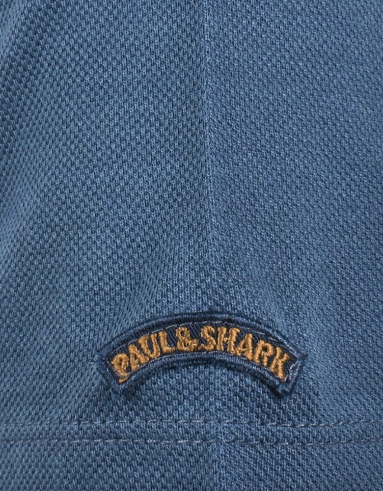 Moon Badge X-Soft Cotton Pique Polo Shirt