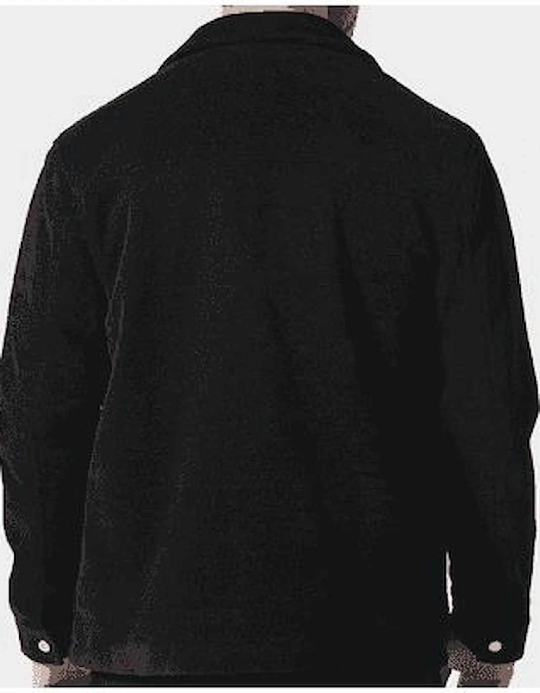 Hilltop Button Up Black Overshirt