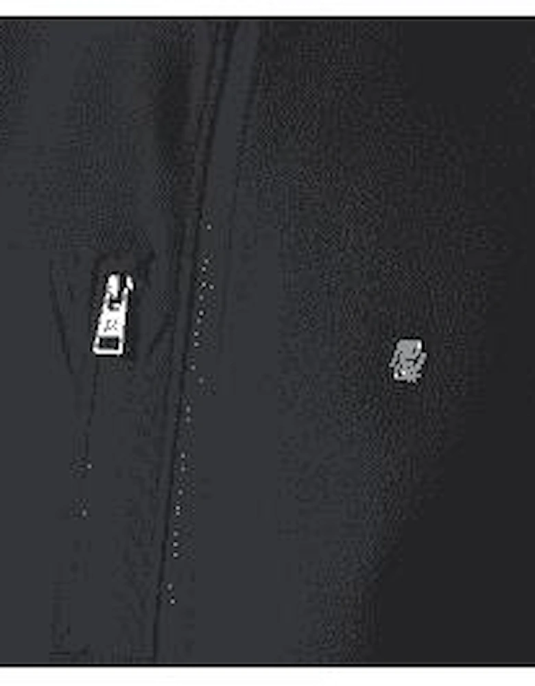 Ellinger Zip Up Black Sweatshirt